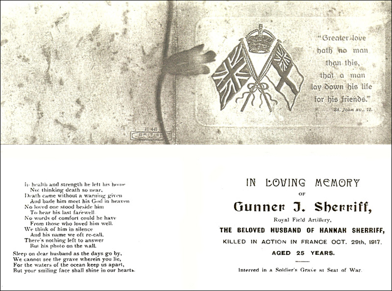 Sheriff John MemorialCard 96